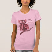 やじり声を汚しません与えて下さい Tシャツ (正面)