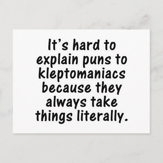 やせマニアックパン ポストカード (正面)