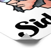 やせ信じに焼ける ポスター (角)