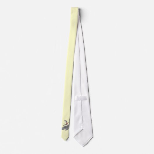 やだ！うさぎ漫画 ネクタイ (裏面)