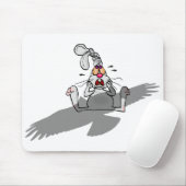 やだ！うさぎ漫画 マウスパッド (マウス)