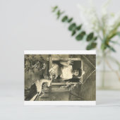 やだ！地獄の嵐だ！ ポストカード (スタンド正面)