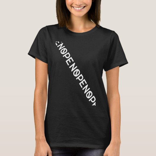 やだ、無理 Tシャツ (正面)