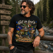 やっかいごとを起こそうぜ Tシャツ