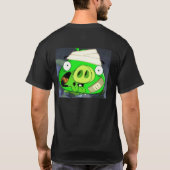 やっかいな豚をやっつけろ！ Tシャツ (裏面)