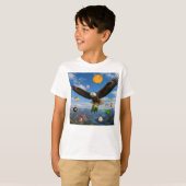 やっかいな豚をやっつけろ! Tシャツ (正面フル)