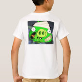 やっかいな豚をやっつけろ! Tシャツ (裏面)