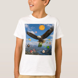 やっかいな豚をやっつけろ! Tシャツ