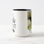 やったぞ！カスタムPhoto Mug、Girl Gradation Gift ツートーンマグカップ (中央)