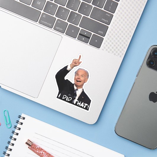 やったぞ！ シール (ノートパソコンとiPhone)