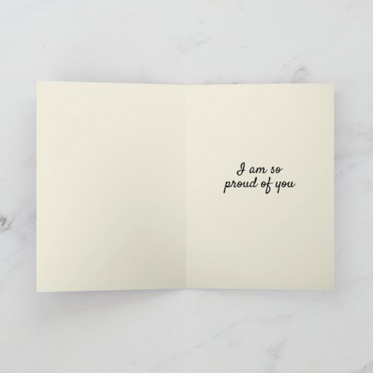 やったぞ！卒業カード カード (内部)