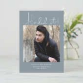 やったぞ！卒業パーティーの写真 招待状 (スタンド正面)