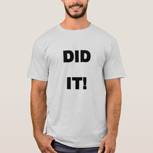 やったぞ!男子Tシャツ Tシャツ (正面)