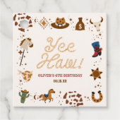 やったな!西カウボーイロデオ誕生日パーティー フェイバータグ (正面)