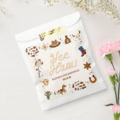 やったな！西カウボーイロデオ誕生日パーティー フェイバーバッグ (封をした状態)