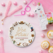 やったな!西カウボーイロデオ誕生日パーティー ペーパープレート (パーティー)