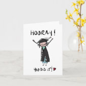 やったね卒業カード カード (黄色い花)