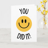 やったね カード (黄色い花)