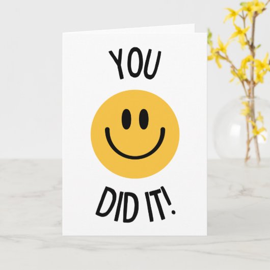 やったね カード (黄色い花)