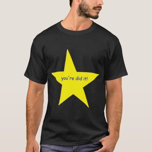 やったね!スター Tシャツ (正面)