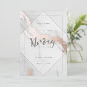 やったー！私もイエス！ - 日程を確保してね 招待状 (スタンド正面)