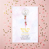 やった今日だ！誕生日ミニマルパーティー 招待状