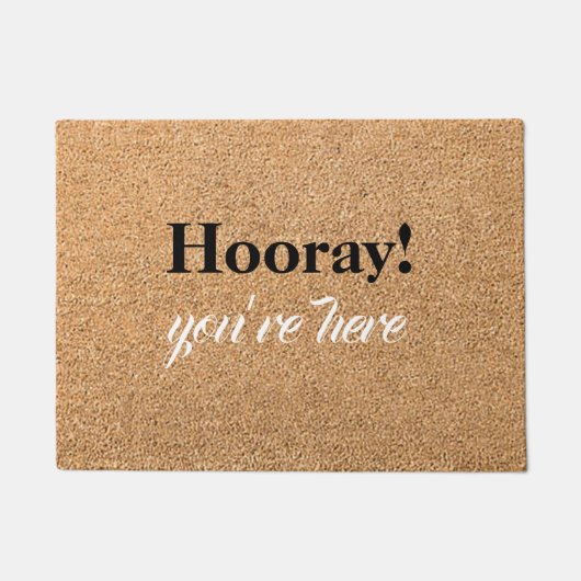やった!お前はここに居る ドアマット (正面)