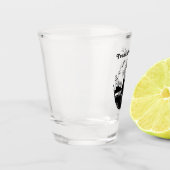 やった!ちくしょう!ウエスタンホース女性のカーボーイオンランチ ショットグラス (左)