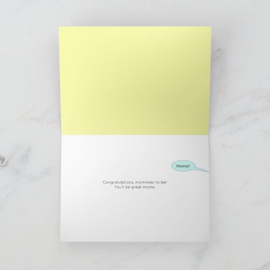 「やった、やった!ベビー»今後訪れるモミーズカード カード (内部)