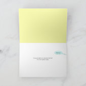 「やった、やった!ベビー» Daddy-to-be Card カード (内部)