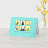 「やった、やった!ベビー» Daddy-to-be Card カード (黄色い花)