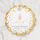 やった!バチェロレッテ婚約ブランチ フェイバータグ (正面)