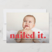 やっちゃった!ホリデーカード シーズンカード (正面)