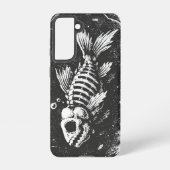 "やっているよ" - BurnsInHellによる金魚 Samsung Galaxyケース (裏面)