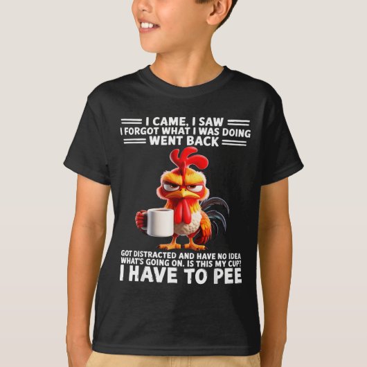 やってきた 見た なんだったか忘れた また戻った G Tシャツ (正面)