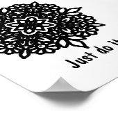 やってくれ。プリント、バリューポスター紙（マット） ポスター (角)