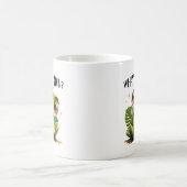 やってるのか?奇妙おもしろいなカエル コーヒーマグカップ (中央)