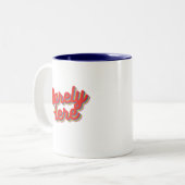 やっとここにいる ツートーンマグカップ (正面左)