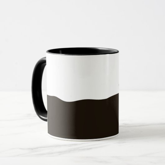 やっとこさマグカップ - 楽しい朝のコーヒーカップ マグカップ (正面左)