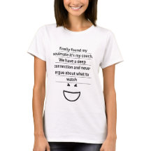 やっとソウルメイトのソファTシャツが見つかった