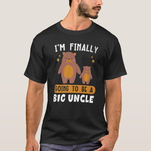 やっと伯父素晴らしになる Tシャツ (正面)