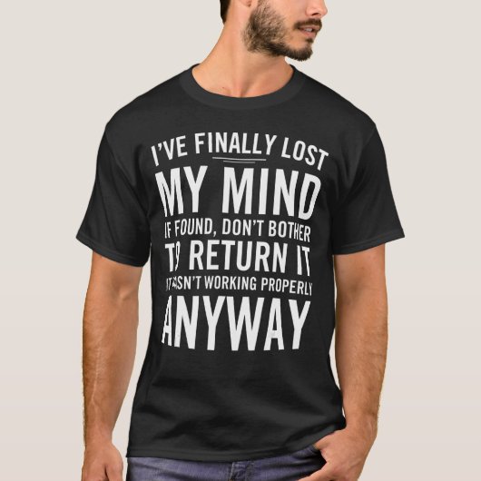 やっと気失ったがもし付いた Tシャツ (正面)