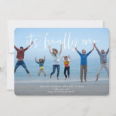 やっと終わった | Hello 2022 Holidayフォトカード 招待状 (正面)