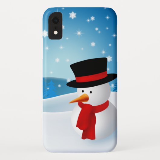 やっと雪だるまのThere™のかわいいiphone 4ケース Case-Mate iPhoneケース (裏面)