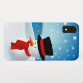 やっと雪だるまのThere™のかわいいiphone 4ケース Case-Mate iPhoneケース (裏面(横))