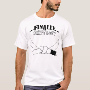 やっとBJJホワイトベルト!! Tシャツ