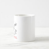 やっぱりこれが私のサーカスでこれが私の猿 コーヒーマグカップ (中央)