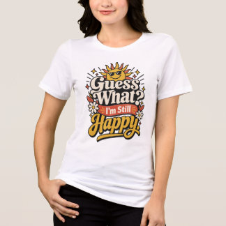 やっぱり幸せだよ。|楽しい老化が続く トライブレンドTシャツ
