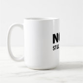 やっぱり興味ない コーヒーマグカップ (左)