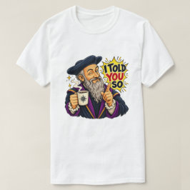 やっぱり言ったでしょ ノストラダムス おもしろ Tシャツ